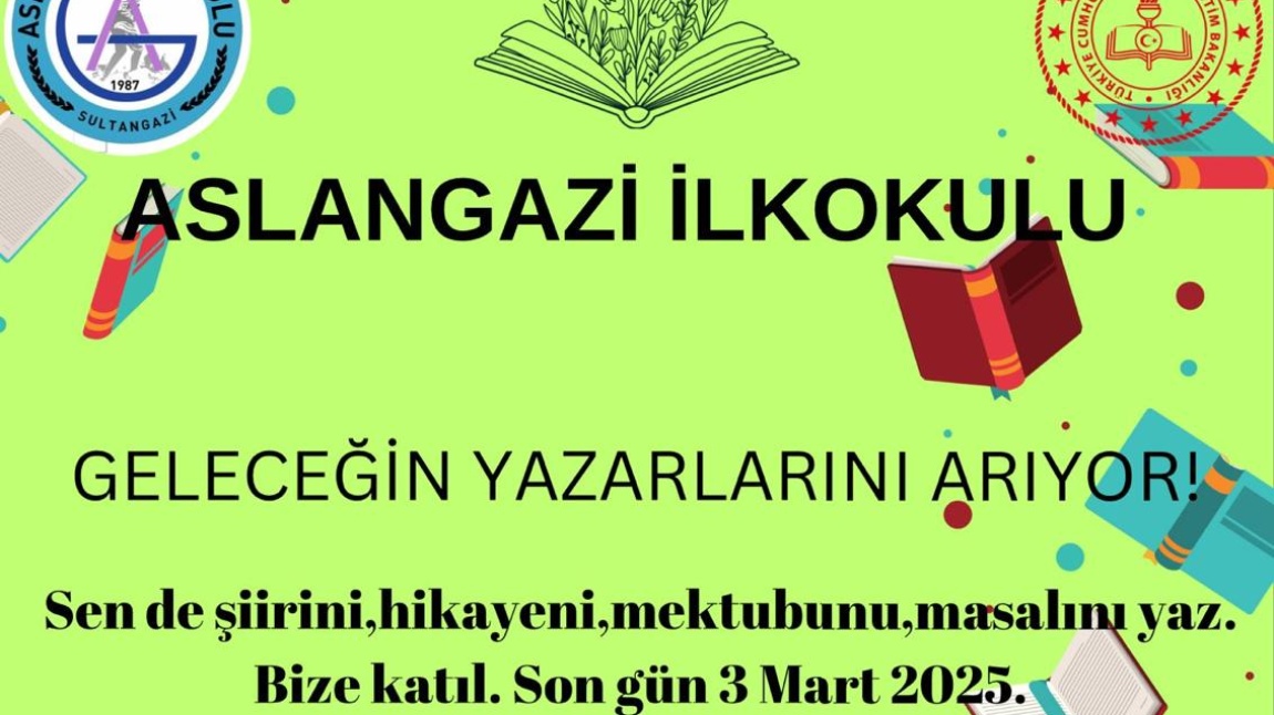 GELECEĞİN YAZARLARINI ARIYORUZ